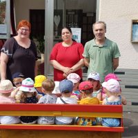 Ausflug in die Gambacher Eisdiele mit dem Minikindergarten